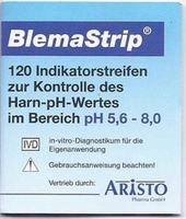 Blema-Strips pH meetstrips indicator speeksel/urine 120st