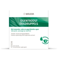 Weleda Ogentroost oogdruppels ampullen 10st