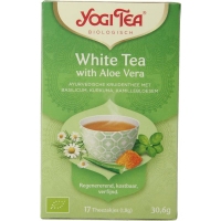 Yogi tea White tea with aloe vera BIO 17st