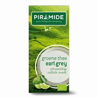 Piramide Groene thee met earl grey EKO BIO 20builtjes