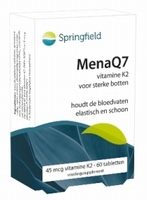 Springfield MenaQ7 vitamine K2 45mcg 60tabl