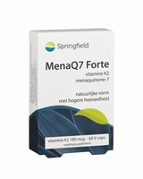 Springfield MenaQ7 Forte vitamine K2 180mcg 60vcaps