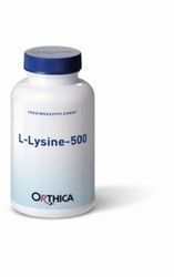 Orthica L-Lysine 500 90cap