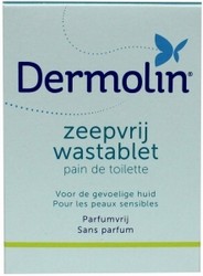 Dermolin Zeepvrij wastablet 100g