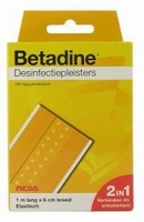 Betadine jodiumpleisters 1mx6cm