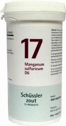 Pfluger Schusslerzout nr. 17 Manganum sulfuricum D6 400tab