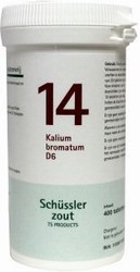 Pfluger Schusslerzout nr. 14 Kalium bromatum D6 400tab