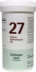 Pfluger Schusslerzout nr. 27 Kalium bichromicum D6 400tab