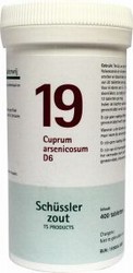 Pfluger Schusslerzout nr. 19 Cuprum arsenicosum D6 400tab