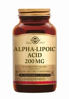 Solgar  0058 Alpha Lipoic Acid 200 mg (Liponzuur) 50caps