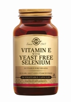 Solgar 3350 Vitamine E with Selenium 50caps