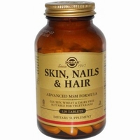 Solgar 1736 Skin, Nails and Hair Formula 120tabl