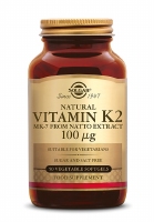 Solgar 3603 Vitamine K2 100 µg (MK-7) 50caps