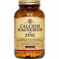 Solgar 0521 Calcium Magnesium plus Zinc 250tabl