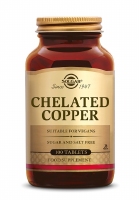 Solgar  0640 Chelated Copper Koper 100tabl