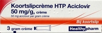 Healthypharm Koortslip creme aciclovir 50mg/g 3g