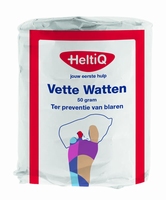 Heltiq vette watten ongebleekt 50g