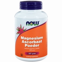 NOW Vitamine C poeder 227g gebufferd Magnesiumascorbaat
