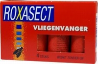 Roxasect vliegenvangers plakstrips 4st