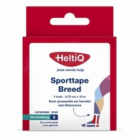 Heltiq Sporttape breed 3,75cmx10m wit