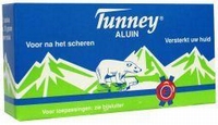 Tunney Aluin bloedstelpend blokje