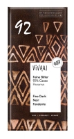 Vivani Chocoladetablet 92% puur 100 gram