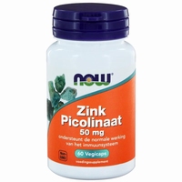 NOW Zink picolinaat 50mg 60gcaps
