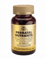 Solgar 2271 Prenatal Nutrients 60tabl