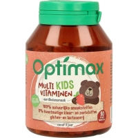 Optimax Multi Kids aardbei 90kauwtabl