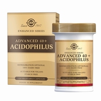 Solgar 0029 Advanced 40+ Acidophilus 120caps