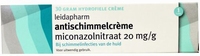 Leidapharm Miconazolnitraat creme 20 mg/g 30g