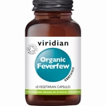 Viridian 0941 Feverfew Moederkruid BIO 350mg 60vcaps
