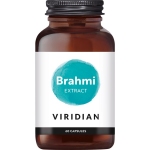 Viridian 0806 Brahmi extract 60caps Bacopa monnieri