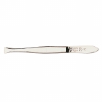 Nippes N38A Pincet 8cm recht extra fijn, verchroomd