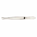 Nippes N37A Pincet 8cm schuin extra fijn, verchroomd